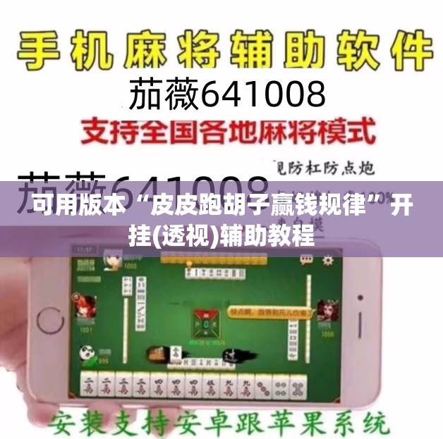 可用版本“皮皮跑胡子赢钱规律”开挂(透视)辅助教程