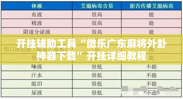 开挂辅助工具“微乐广东麻将外卦神器下载”开挂详细教程