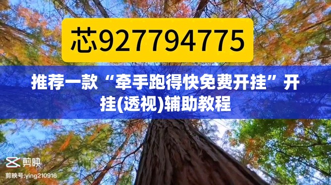 推荐一款“牵手跑得快免费开挂”开挂(透视)辅助教程