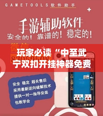 玩家必读“中至武宁双扣开挂神器免费	”开挂(透视)最新辅助详细