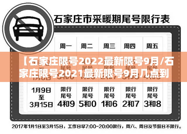 【石家庄限号2022最新限号9月/石家庄限号2021最新限号9月几点到几点】