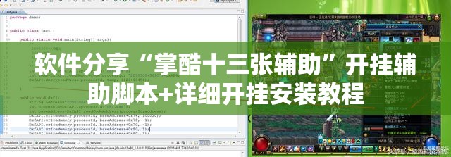软件分享“掌酷十三张辅助	”开挂辅助脚本+详细开挂安装教程