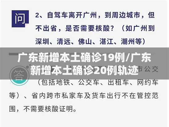 广东新增本土确诊19例/广东新增本土确诊20例轨迹 广东新增本土确诊19例/广东新增本土确诊20例轨迹