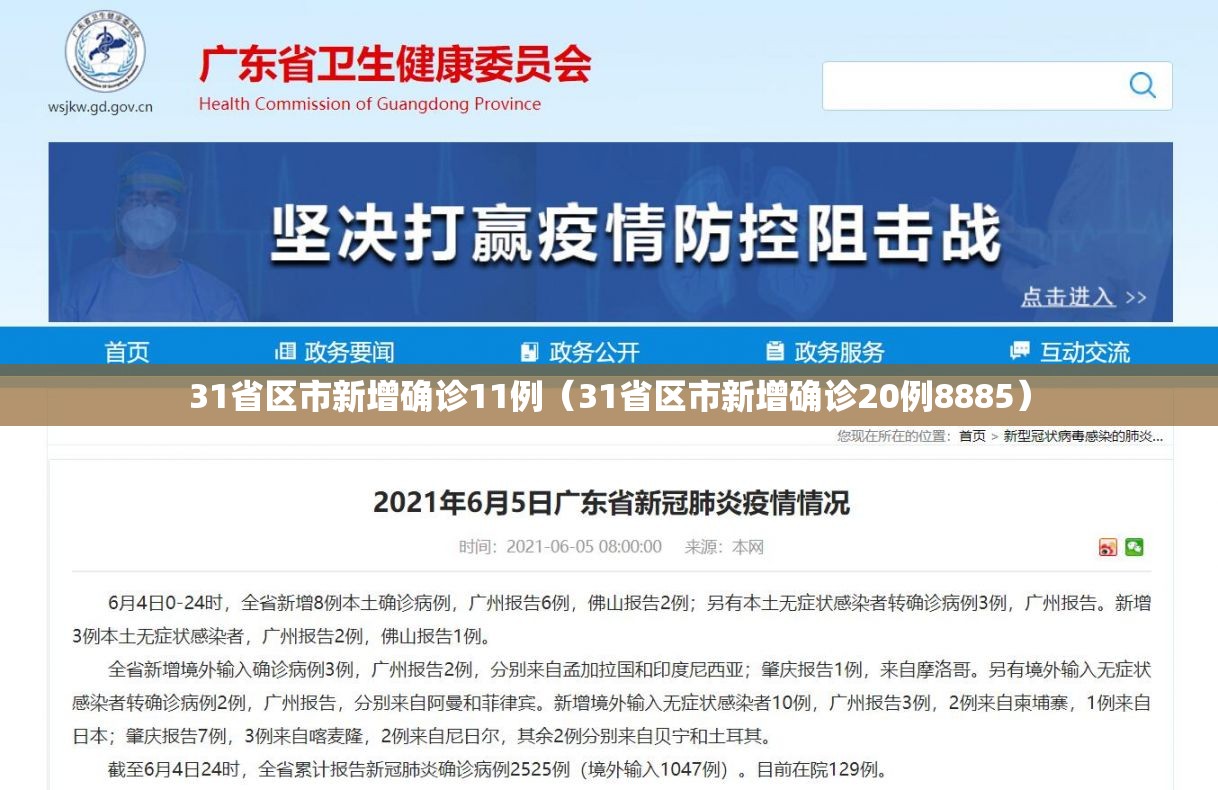 31省区市新增确诊11例(31省区市新增确诊20例8885) 31省区市新增确诊11例(31省区市新增确诊20例8885)