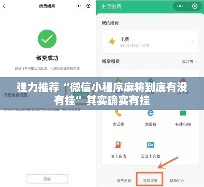 强力推荐“微信小程序麻将到底有没有挂	”其实确实有挂