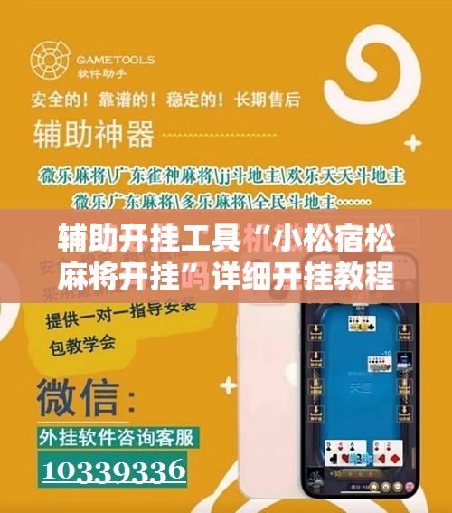 辅助开挂工具“小松宿松麻将开挂”详细开挂教程