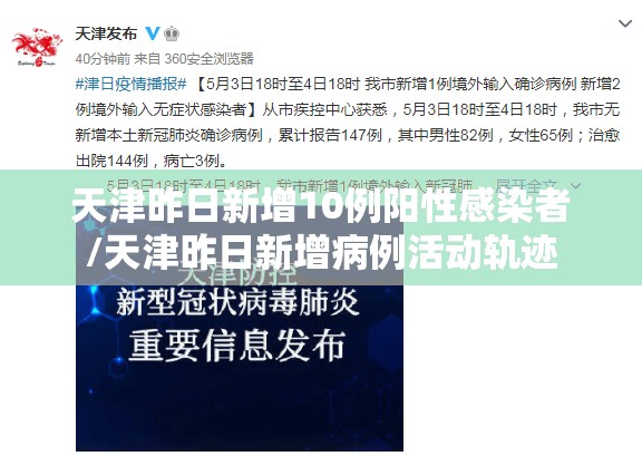 天津昨日新增10例阳性感染者/天津昨日新增病例活动轨迹