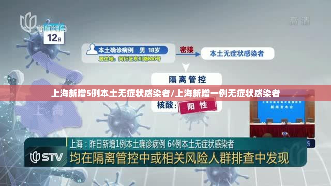 上海新增5例本土无症状感染者/上海新增一例无症状感染者 上海新增5例本土无症状感染者/上海新增一例无症状感染者