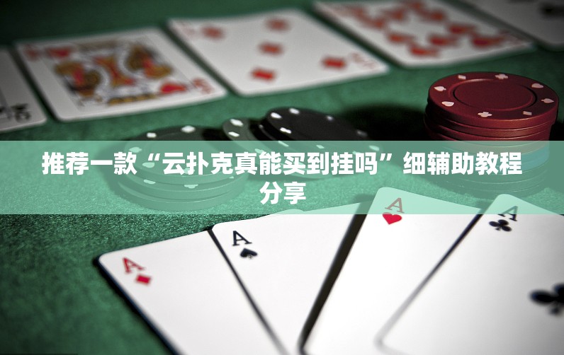 推荐一款“云扑克真能买到挂吗”细辅助教程分享