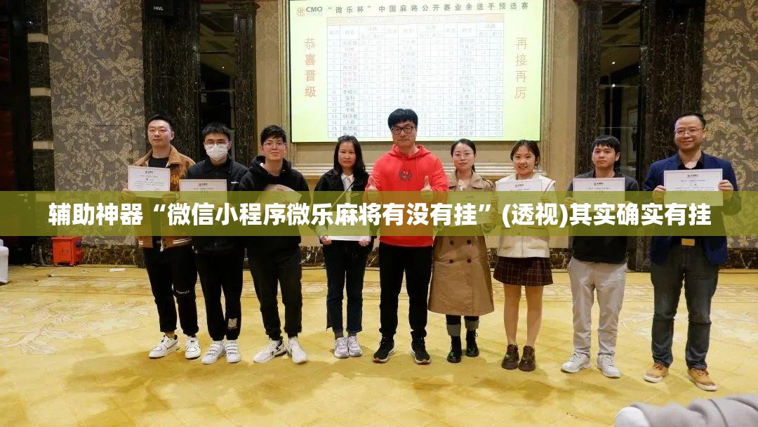 辅助神器“微信小程序微乐麻将有没有挂”(透视)其实确实有挂