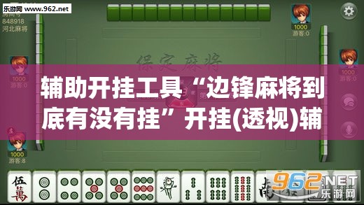 辅助开挂工具“边锋麻将到底有没有挂”开挂(透视)辅助教程