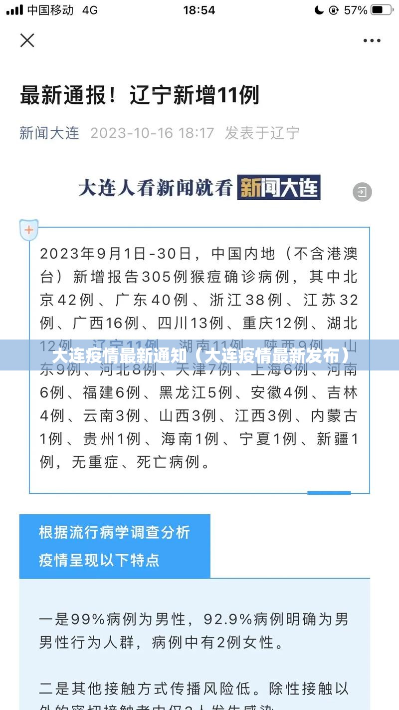 大连疫情最新通知(大连疫情最新发布) 大连疫情最新通知(大连疫情最新发布)