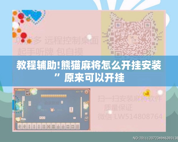 教程辅助!熊猫麻将怎么开挂安装	”原来可以开挂