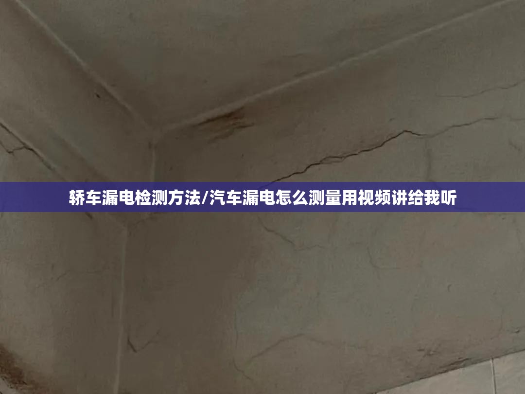 轿车漏电检测方法/汽车漏电怎么测量用视频讲给我听 轿车漏电检测方法/汽车漏电怎么测量用视频讲给我听
