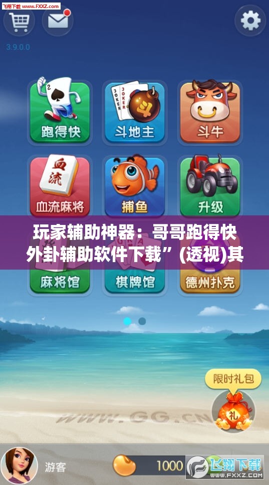 玩家辅助神器：哥哥跑得快外卦辅助软件下载”(透视)其实确实有挂