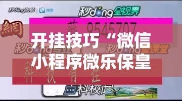 开挂技巧“微信小程序微乐保皇怎么开挂	”原来可以开挂