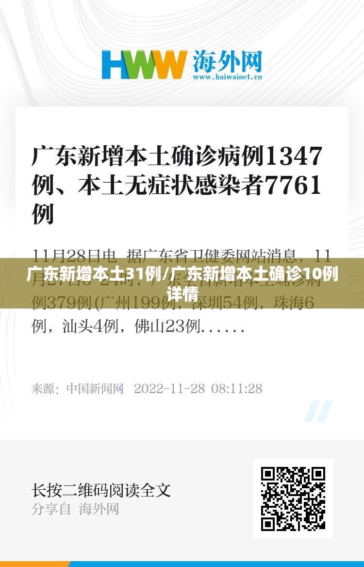 广东新增本土31例/广东新增本土确诊10例详情 广东新增本土31例/广东新增本土确诊10例详情