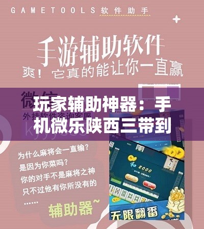 玩家辅助神器：手机微乐陕西三带到底有没有挂	”细辅助教程分享