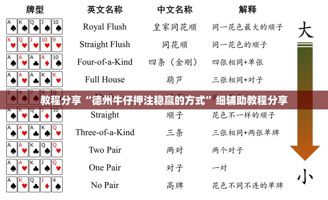教程分享“德州牛仔押注稳赢的方式	”细辅助教程分享