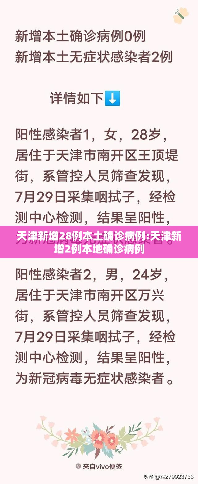 天津新增28例本土确诊病例:天津新增2例本地确诊病例 天津新增28例本土确诊病例:天津新增2例本地确诊病例