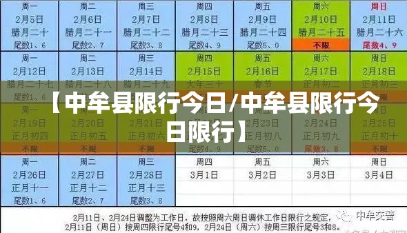 【中牟县限行今日/中牟县限行今日限行】