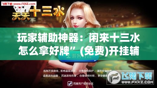 玩家辅助神器：闲来十三水怎么拿好牌”(免费)开挂辅助教学(最新辅助开挂教程)