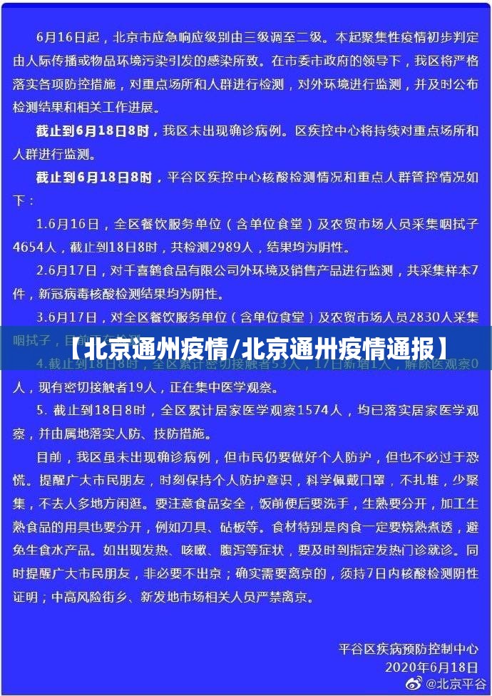 【北京通州疫情/北京通卅疫情通报】 【北京通州疫情/北京通卅疫情通报】