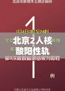 北京2人核酸阳性轨迹涉朝阳两学校(北京朝阳2例) 北京2人核酸阳性轨迹涉朝阳两学校(北京朝阳2例)