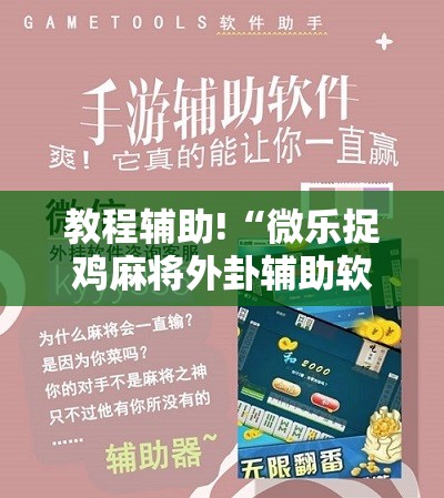 教程辅助!“微乐捉鸡麻将外卦辅助软件下载”其实确实有挂