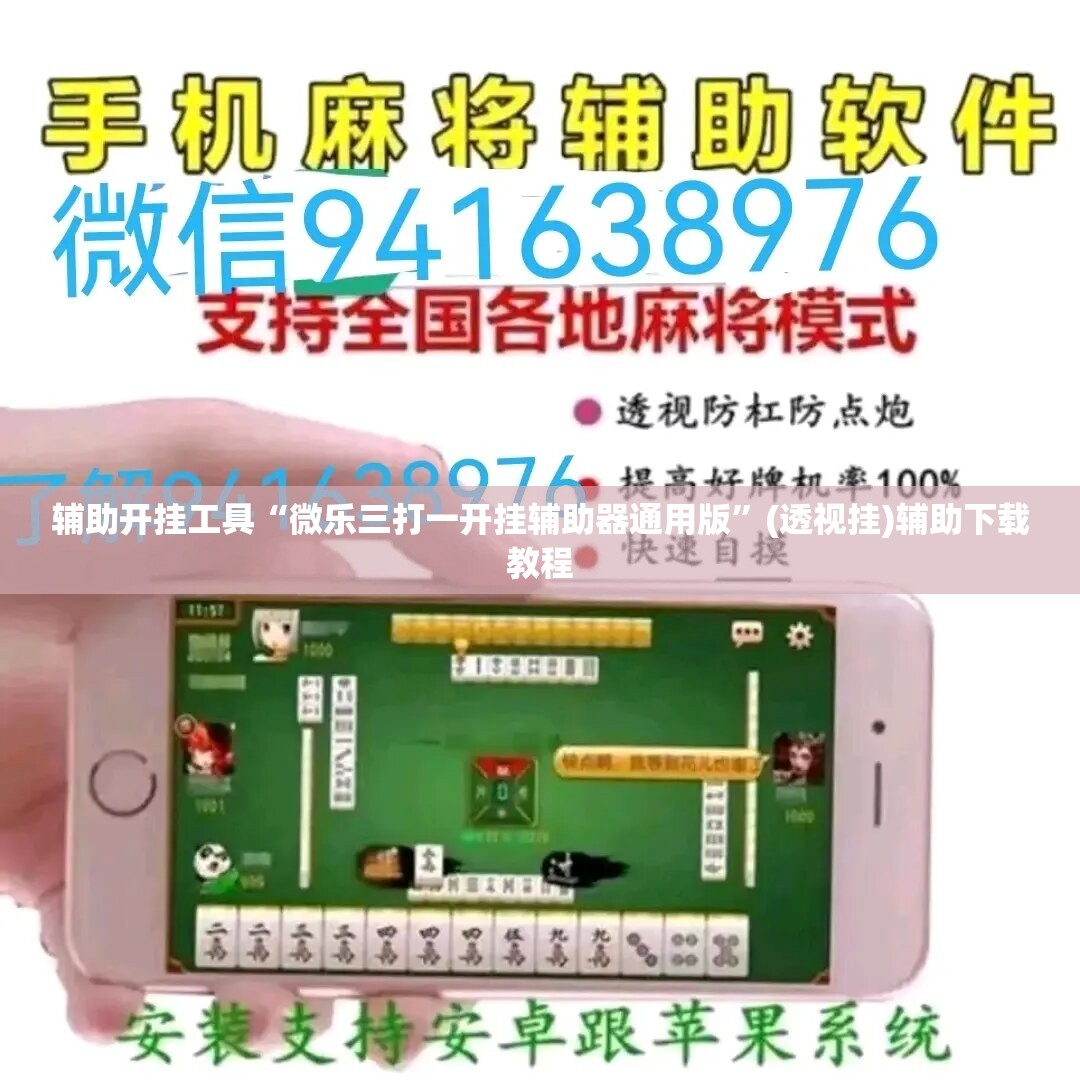 辅助开挂工具“微乐三打一开挂辅助器通用版	”(透视挂)辅助下载教程