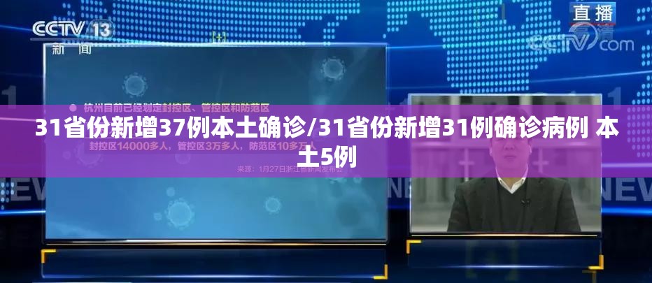 31省份新增37例本土确诊/31省份新增31例确诊病例 本土5例 31省份新增37例本土确诊/31省份新增31例确诊病例 本土5例