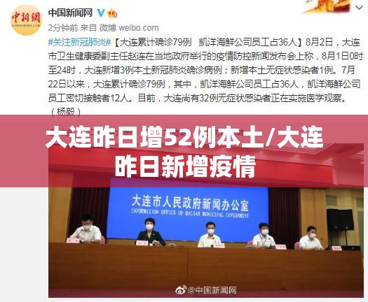 大连昨日增52例本土/大连昨日新增疫情 大连昨日增52例本土/大连昨日新增疫情