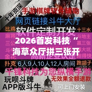 2026首发科技“海草众厅拼三张开挂辅助器通用版”开挂(透视)辅助神器