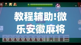 教程辅助!微乐安徽麻将挂先试用后付款	”开挂(透视)辅助教程