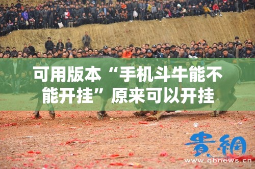 可用版本“手机斗牛能不能开挂”原来可以开挂
