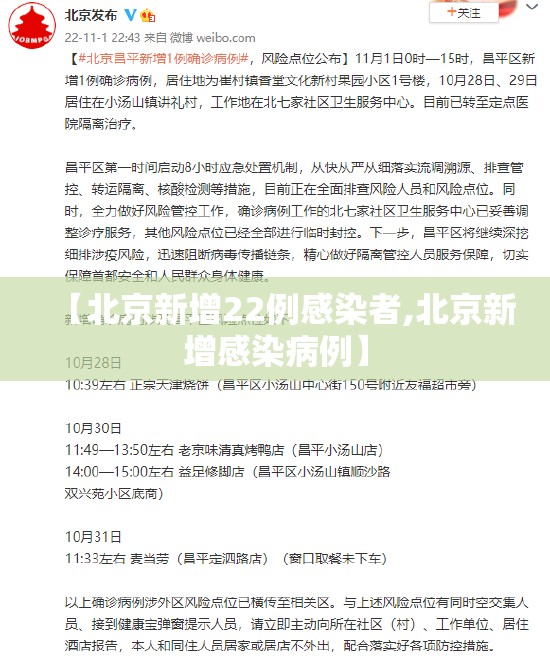 【北京新增22例感染者,北京新增感染病例】 【北京新增22例感染者,北京新增感染病例】