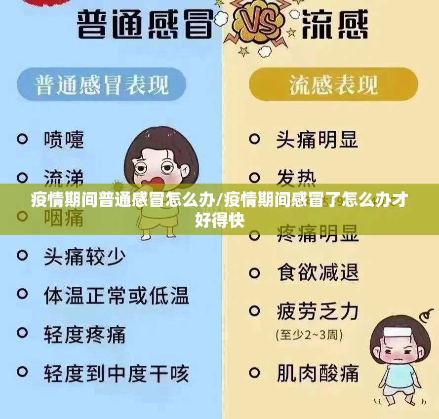 疫情期间普通感冒怎么办/疫情期间感冒了怎么办才好得快