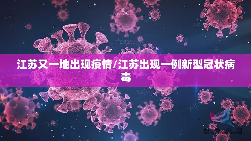 江苏又一地出现疫情/江苏出现一例新型冠状病毒