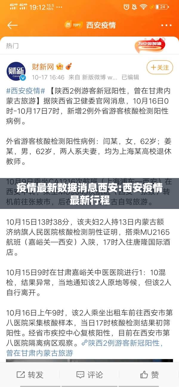 疫情最新数据消息西安:西安疫情最新行程 疫情最新数据消息西安:西安疫情最新行程