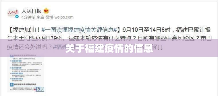关于福建疫情的信息 关于福建疫情的信息