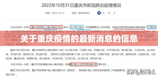关于重庆疫情的最新消息的信息 关于重庆疫情的最新消息的信息