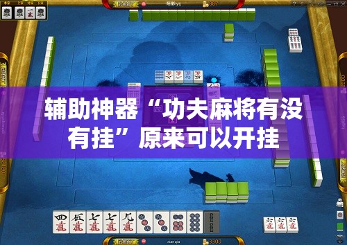 辅助神器“功夫麻将有没有挂”原来可以开挂