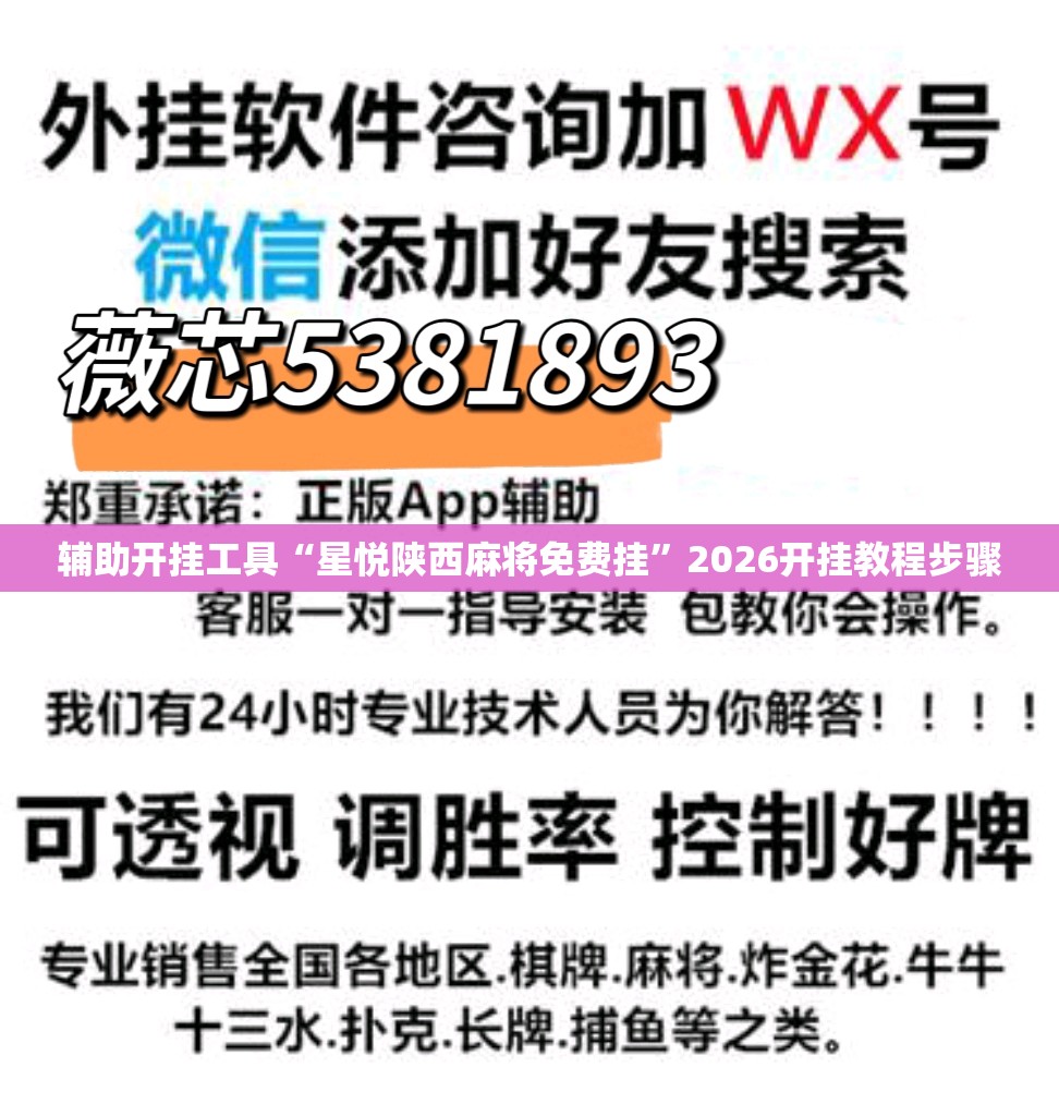 辅助开挂工具“星悦陕西麻将免费挂”2026开挂教程步骤