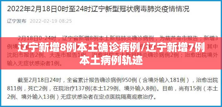 辽宁新增8例本土确诊病例/辽宁新增7例本土病例轨迹