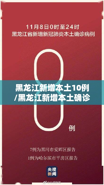 黑龙江新增本土10例/黑龙江新增本土确诊15例! 黑龙江新增本土10例/黑龙江新增本土确诊15例!