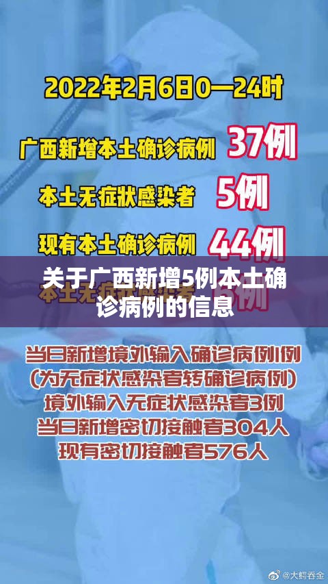 关于广西新增5例本土确诊病例的信息 关于广西新增5例本土确诊病例的信息