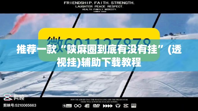 推荐一款“陕麻圈到底有没有挂”(透视挂)辅助下载教程