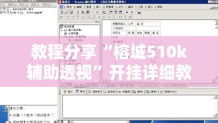 教程分享“榕城510k辅助透视”开挂详细教程