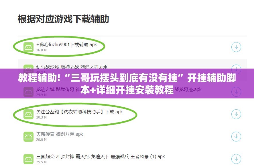 教程辅助!“三哥玩摆头到底有没有挂”开挂辅助脚本+详细开挂安装教程