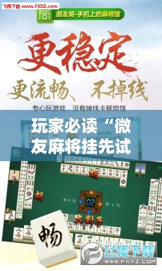 玩家必读“微友麻将挂先试用后付款	”开挂辅助脚本+详细开挂安装教程